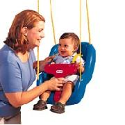 Little Tikes 2-IN-1 Secure Swing Seat