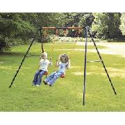 "Gemini" 2-Swing Garden Set