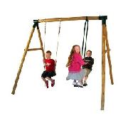 "Lemur" Wooden Swing Set