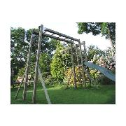 Active Outdoor Toys Monkey Bars and Slide
