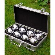 Garden Games Boules In Metal Box