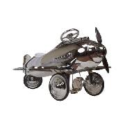 Pedal Car Co Chrome Plane Pedal Plane