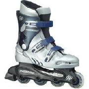 Streetwolf Inline Skates (Junior) Silver/Blue