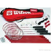 Wilson Tour Pro Badminton Kit (4 Pieces)