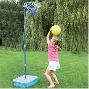 Adjustable Netball Post and Ball