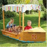 Sail Boat Sand Pit