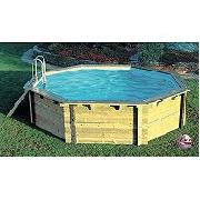 Plum Large Octagonal Wooden Pool