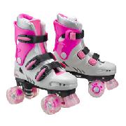 Stateside L.A. Lights Quad Roller Skates, Pink