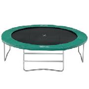 Super Tramp Excel Fun Bouncer Trampoline, Green, 12ft