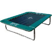 Super Tramp Frog Trampoline, Green