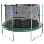 Super Tramp Sport 10 Trampoline and Sport Enclosure, 10ft