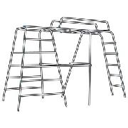 TP912 Challenger Climbing Frame