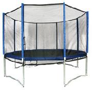 12 Foot Trampoline and Enclosure