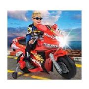 Mega Racing Bike 6V Lsr