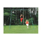 Plum Adult Metal Swing Set