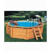Plum Small Octagonal Wooden Pool