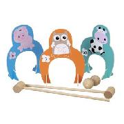 Crazy Creatures Croquet Set