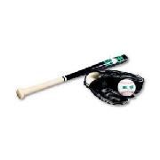 Bronx Baseball Glove, Bat and Ball Set