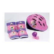 Disney Princess Helmet with Pads and Bell