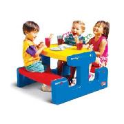 Little Tikes Cozy Cottage with Junior Slide and Picnic Table