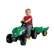 Pedal Tractor with Trailer