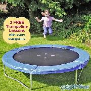 Good 8 Foot Trampoline Spring Time Monkey